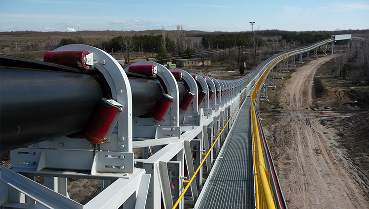 pipe conveyor